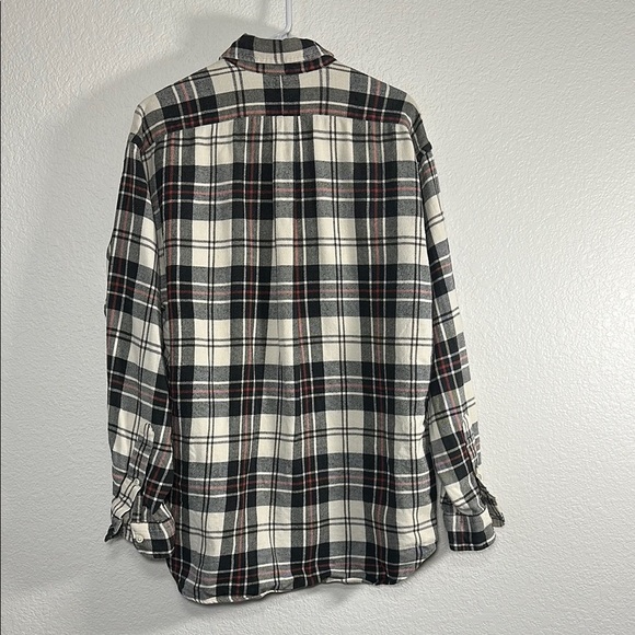 Ralph Lauren Men's Plaid Shirt in Black, White, and Red Medium - Picture 7 of 7